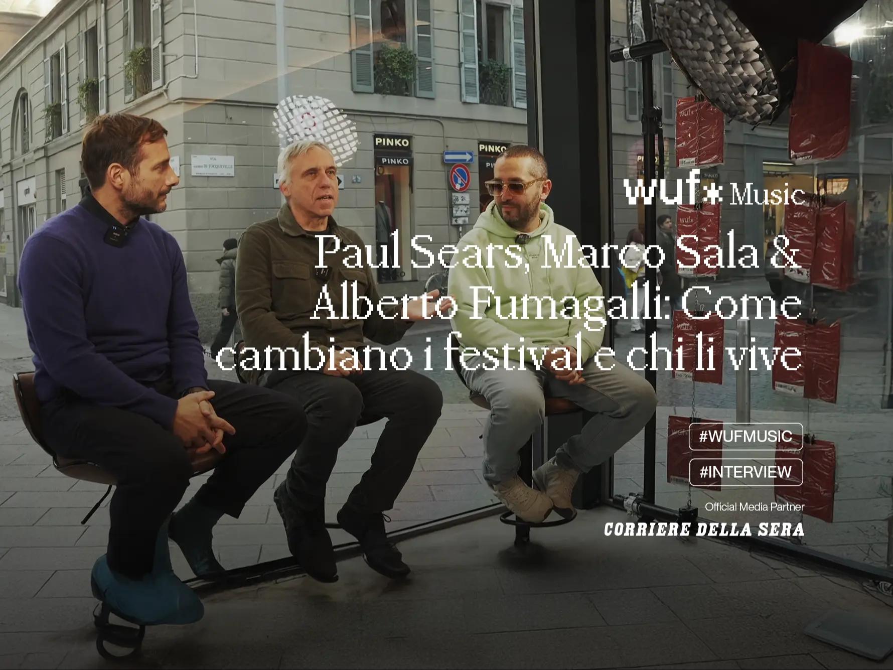 Paul Sears, Marco Sala & Alberto Fumagalli - Come cambiano i festival