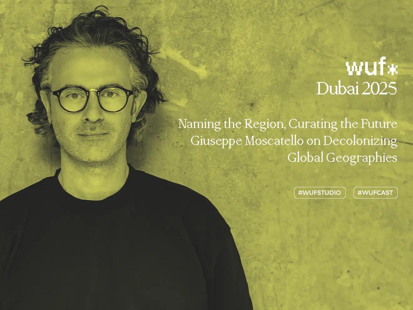 Giuseppe Moscatello — Naming the Region, Curating the Future